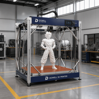 Imprimante 3D intelligente AI encastrée pour granulés plastiques, machine d'impression grand format 2400 mm avec nivellement automatique