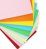 Papier cartonné coloré A4 210x297mm, papier épais multicolores, impression recto verso, papier artisanal pour l'école, le bureau, les projets artistiques DIY