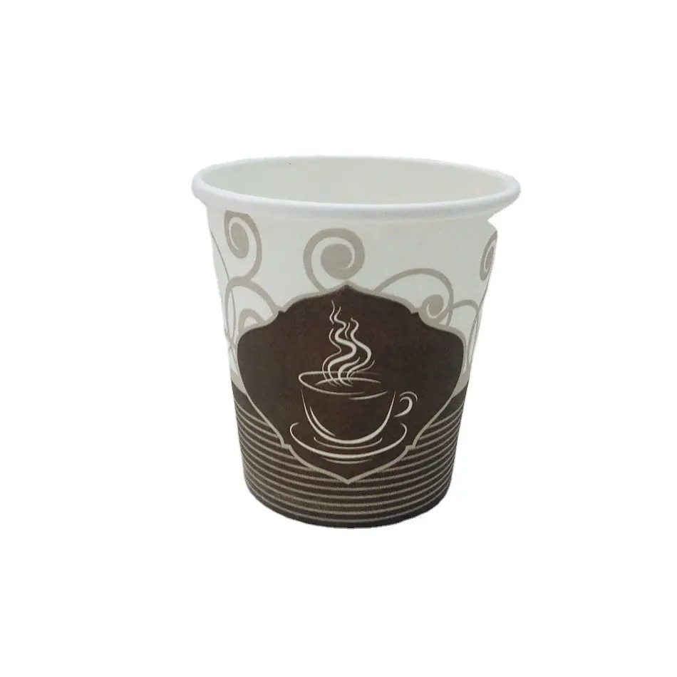 6 унций кофе бумажная чашка дизайн ваш собственный одноразовый Бумажный кофе картонная чашка