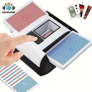 Mélangeur de cartes automatique Yiwu 1-2 jeux rechargeable USB silencieux compatible Poker Blackjack Texas Hold'em <span class=keywords><strong>Skip</strong></span>-<span class=keywords><strong>bo</strong></span> Phase 10 - Product Image 1
