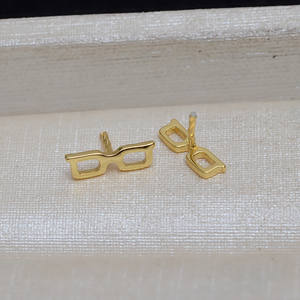 Accesorios Versátiles para Gafas, Plata de Ley S925, Forma Cuadrada, Estilo Barroco, Conector Hueco en Forma de Bola, para Manualidades - Product Image 4