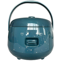 Mini cuiseur à riz de 1,2 L 1,8 L avec poignée portable, pot à revêtement antiadhésif pour 1 à 3 personnes, pour garder au chaud, riz blanc