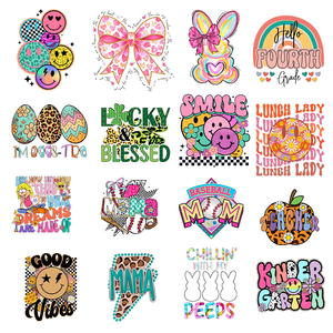 Ultimi Design Pasquali all'Ingrosso <span class=keywords><strong>per</strong></span> Stampa a Trasferimento Termico DTF Film PET Plastisol <span class=keywords><strong>per</strong></span> Abbigliamento, Stampa Offset su Tazze, Bicchieri e Tumbler - Product Image 3