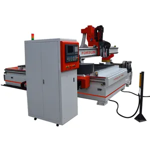 La lavorazione del legno atc 1325 macchina del router di cnc cambio utensile automatico