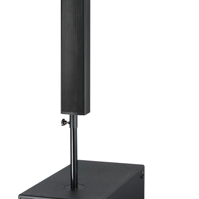 Portable Professional Line Array Active DSP Metal Outdoor Speaker Column Set 15inch Subwoofer for Party