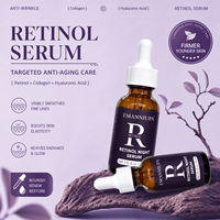 Sérum pour le visage OEM Skincare au rétinol, à l'acide hyaluronique, hydratant, éclaircissant, réparateur, anti-âge
