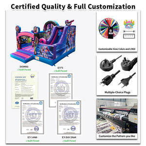 Castello Gonfiabile Commerciale KPOP Demon Hunter per Bambini, Ideale per Feste e Noleggio in Giardino, in PVC - Product Image 4