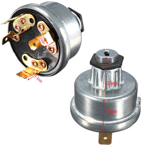 สวิตช์จุดระเบิด 4 สปีด LUCAS 35670 สำหรับรถแทรกเตอร์ Massey Ferguson JCB อะลูมิเนียม - Product Image 4