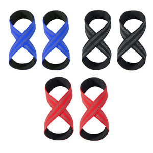 Dây Tập Tạ Hình Số 8 Tùy Chỉnh Logo Bán Buôn 2023, Dùng Cho Phòng <span class=keywords><strong>Gym</strong></span>, Tập Luyện, Powerlifting, Bảo Vệ Cổ Tay - Product Image 4