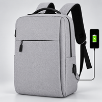 Sac à dos d'ordinateur portable personnalisé avec logo, port de charge USB, résistant à l'eau, pour voyage, en tissu imperméable, unisexe, avec motifs moto