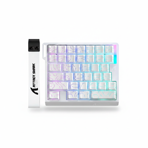 Nouveau <span class=keywords><strong>clavier</strong></span> de jeu compact Attack Shark M36 HE 2026 avec interrupteurs magnétiques personnalisés et touches PBT, idéal <span class=keywords><strong>pour</strong></span> les voyages et les petits postes de travail - Product Image 1