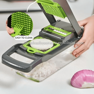 เครื่องหั่นผักเครื่องหั่นผักอเนกประสงค์สำหรับสลัดหัวหอมมันฝรั่งแครอทกระเทียมเครื่องหั่นผักอเนกประสงค์ - Product Image 2