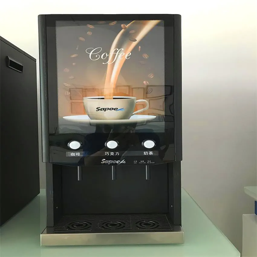 3 hương vị cà phê tự động máy bán hàng tự động thương mại Cappuccino thiết bị