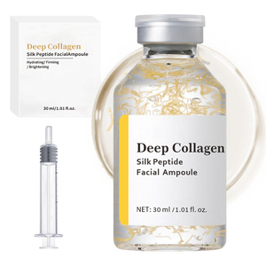 Suero de Péptidos de Seda con Colágeno y Palmitoil Pentapéptido 0728, Acetil Hexapéptido, para una Piel Radiante y Efecto Lifting Facial, Uso Diario - Product Image 1