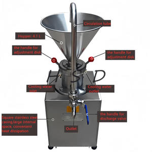 Moulin colloïdal à arbre en acier inoxydable à <span class=keywords><strong>prix</strong></span> compétitif pour la fabrication <span class=keywords><strong>de</strong></span> tahini, <span class=keywords><strong>de</strong></span> lait et <span class=keywords><strong>de</strong></span> beurre <span class=keywords><strong>de</strong></span> cacahuète - Product Image 2