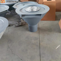 Brasero décoratif autoportant en acier Corten blanc avec cascade et chauffage de piscine, compatible propane, télécommandé, écologique, pour extérieur