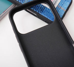 Style rétro personnalisé Harris Tweed tissu coloré étui de téléphone portable conception de protection accessoires de téléphone pour iPhone 17 - Product Image 4