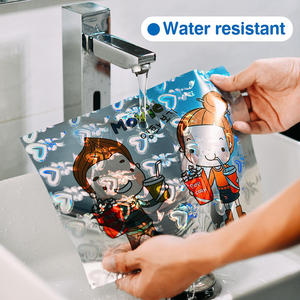 Rollo de Vinilo Holográfico Autoadhesivo de Fábrica, Etiquetas con Patrón de Amor Holográfico, Materiales para Máquina de Impresión de Inyección de Tinta - Product Image 3