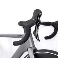Vélo de route Aero Carbon 700c 24 vitesses Shimano 105 Frein à disque hydraulique Jante ondulée 8,9 kg Vélo de course hybride urbain