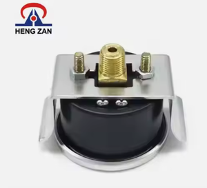 Manómetro de baja presión de GLP tipo soporte <span class=keywords><strong>industrial</strong></span> HENGZAN 2025 de 2 pulgadas, manómetro <span class=keywords><strong>general</strong></span> de gas y líquido de acero inoxidable/latón 1% - Product Image 3