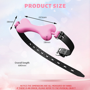 SEXBAY 2024 ultima progettazione cane osso bocca fibbia palla corda medicale silicone cintura SM bondage ruolo gioco sub giocattolo del sesso coppia - Product Image 3