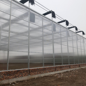 دفيئة متعددة الأقواس سهلة التركيب من ألواح البولي كربونات، مجلفنة، صغيرة/كبيرة، للاستخدام في المزارع والنباتات - Product Image 5