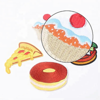 Fournisseur d'insignes de broderie de logo de dessin animé mignon personnalisés pour vêtements de bébé