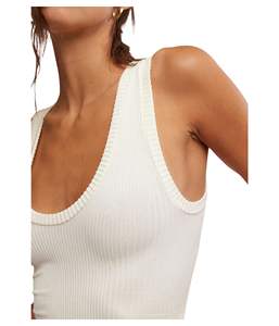 เสื้อกล้ามลำลองผ้าถักระบายอากาศสำหรับผู้หญิง - Product Image 4