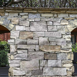 Revêtement en <span class=keywords><strong>pierre</strong></span> culturel durable écologique d'érosion antiacide d'ardoise fendue multicolore de style moderne pour l'extérieur extérieur d'hôtel - Product Image 6