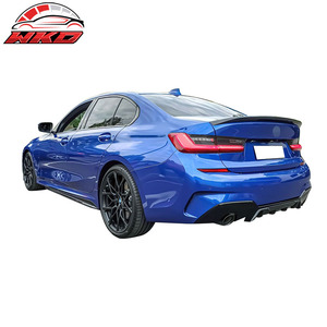 Convient pour BMW G20 Série 3 G80 M3 19-26 Style M Performance Spoiler de coffre non peint noir - Product Image 2