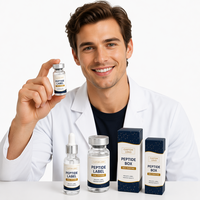 Etiquetas Personalizadas para Péptidos de 3ml y 10ml, Cajas a Juego, Cajas de Embalaje Rígidas, Impermeables y Duraderas, Bolsas, Caja de Papel, Esponja