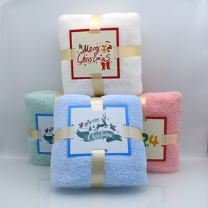 <span class=keywords><strong>Serviette</strong></span> de Visage <span class=keywords><strong>en</strong></span> Microfibre Unie 35x75cm avec Logo Brodé, Fabrication Chinoise, Promotion Économique, Serviettes de Noël, Ensemble de Serviettes Cadeau - Product Image 3