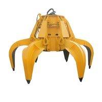 Maquinaria Electrohidráulico Control remoto inalámbrico Motor eléctrico Grab para excavadora Grab