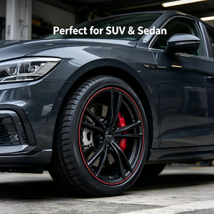ยางรถยนต์นั่งส่วนบุคคลแบบเรเดียลสำหรับทุกสภาพอากาศ รุ่นใหม่ 195/55R15 ความทนทานสูง ขนาด 15/16/17 นิ้ว ระดับการสึกหรอ 460  ยึดเกาะถนนดีเยี่ยม M+S สำหรับหิมะ แบบไม่มียางใน - Product Image 6