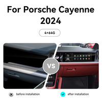 15 pouces Carplay 2024 mise à niveau écran co-pilote pour Porsche Cayenne 2024 voiture GPS Navigation lecteur d'écran d'affichage multimédia