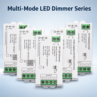 Télécommande de gradation pour bande LED RGB certifiée avec synchronisation musicale, contrôle via application Zigbee/WiFi, charge maximale 288W, CE RoHS