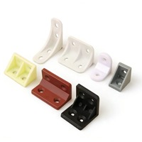 Supports d'angle en nylon renforcé de type L, épaissis et durables, pour la cuisine, l'atelier, les meubles et les armoires