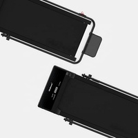 Caminadora Eléctrica Plegable con Plataforma de Carrera de 1000*400 mm de Ancho, Inclinación Automática, Velocidad de 8 km/h y Control Remoto para Uso Doméstico