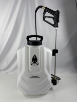 Agrarische 15L rugzakspuit met accu, PP verstelbare spuitmond, 100psi max. druk, lange accuduur, automatische pomp