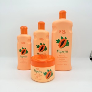 Grosir O'Carly 210ml Losion Tubuh pepaya pemutih kulit Vitamin C pelembap organik mewah nutrisi alami - Product Image 3