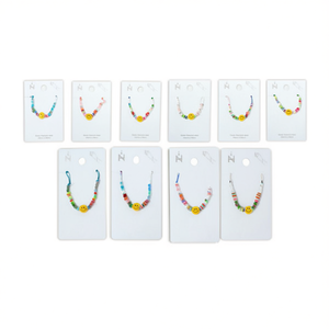 Braccialetto con Faccina Sorridente in Resina, Set da 12 Pezzi, Gioielli Artigianali alla Moda con Perline Colorate Regolabili e Filo in Acciaio Inossidabile - Product Image 2
