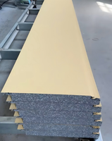 Panneau sandwich en polystyrène de haute qualité, pratique, panneau isolant en mousse, panneau sandwich EPS pour mur de hôtel, villa, chambre froide