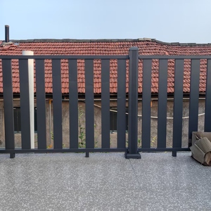 <span class=keywords><strong>Valla</strong></span> Vertical de Aleación de Aluminio Fácil de Instalar para Privacidad y Protección de Seguridad - Product Image 3