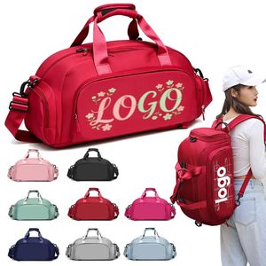 Bolsa Deportiva Impermeable de Nailon, con Compartimento Separado para Zapatos, Logotipo Personalizado, Bolsas de Fitness para Hombre, Gran Venta - Product Image 1