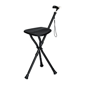 Canne-siège pliable légère en alliage d'aluminium Rice King Duan pour la marche en extérieur, les parcs et l'assistance à la mobilité - Product Image 1
