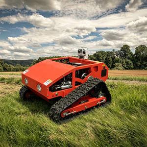 Robot Lawn <b>Mower</b> Smart Grassland Automatic Crawler Lawn <b>Mower</b> 224-55 <b>Remote</b> <b>Control</b> Operation Simple and Precise <b>Control</b> With a - Product Image 1
