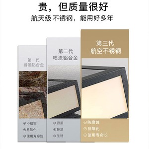 Strip Shaped <b>Cloud</b> Pattern Outdoor Wall <b>Lamp</b> IP65 Waterproof Post Modern Courtyard Exterior Door Lighting - Product Image 5
