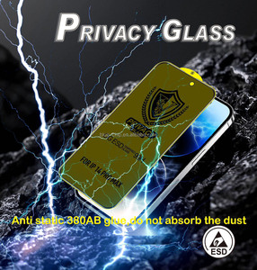 Película <span class=keywords><strong>de</strong></span> teléfono <span class=keywords><strong>de</strong></span> privacidad dura, Protector <span class=keywords><strong>de</strong></span> pantalla Og antiarañazos <span class=keywords><strong>de</strong></span> aluminio templado alto para Tecno Pova 6 Pro Neo Spark Go 1 2024 2025 - Product Image 6