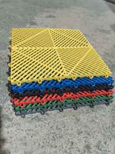 <span class=keywords><strong>กระเบื้อง</strong></span>ปูพื้นล้าง<span class=keywords><strong>รถ</strong></span>แบบประกบกัน คุณภาพสูง <span class=keywords><strong>ลาย</strong></span>ตาราง PP สำหรับใช้งานกลางแจ้ง ขายส่งจากโรงงาน ราคาถูก น้ำหนักเบา ทนทาน - Product Image 2