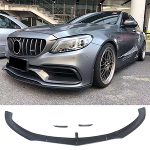 Pour Mercedes-Benz Classe C W205 C63, kit d'accessoires de pare-chocs avant en fibre de carbone style <span class=keywords><strong>BK</strong></span>, 15-18 C63 - Product Image 2